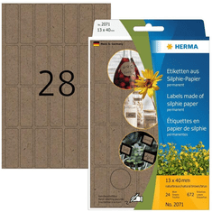 Herma  Büropackung Vielzwecketiketten Silphie 13x40mm (2071)