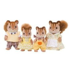 NEW Punčki Sylvanian Families 4172 Family Ecureuil Roux