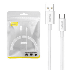 BASEUS Superior USB-A - USB-C töltőkábel 100W 1,5m fehér (P10320102214-02) (P10320102214-02)