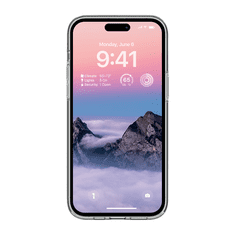 Crong Crystal Slim Apple iPhone 14 Pro Szilikon Tok - Átlátszó (CRG-CRSLIM-IP1461P-TRS)