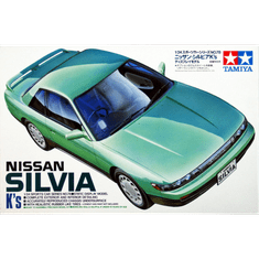 Tamiya Nissan Silvia KS autó műanyag modell (1:24) (24078)