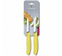 Victorinox 6.7606.L118B univerzális kés 8 cm, sárga, 2 db