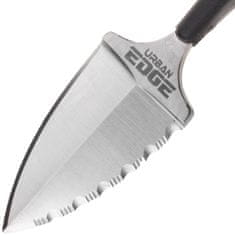 Cold Steel 43XLS Urban Edge 50/50 Edge tolóerő tőr 6,4 cm, fekete, Kray-Ex, Secure-Ex tok