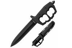 Cold Steel 80NTP Chaos Double Edge taktikai kés 19cm, teljesen fekete, alumínium, szénacél, Secure E