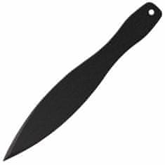 Cold Steel 80STK10Z Mini Flight Sport kis sportdobókés 25,5 cm, teljesen fekete, szénacél