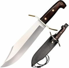 Cold Steel 81B Wild West Bowie kés/kard 27,3 cm, fa, bőr tok