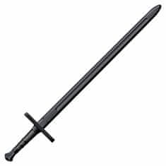 Cold Steel 92BKHNH Kéz és fél gyakorló kard gyakorló kard 86,4 cm, teljesen fekete, polipropilén