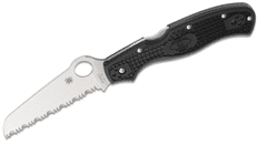 Spyderco C14SBK3 Rescue 3 mentő zsebkés 9,3 cm, fekete, FRN