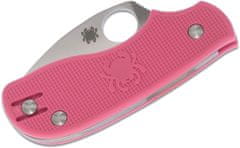 Spyderco C154PPN Squeak Pink Heals zsebkés 5 cm, rózsaszín, FRN