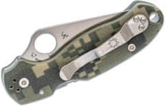 Spyderco C223GPCMO Para 3 Camo taktikai zsebkés 7,5 cm, terepszínű minta, G10