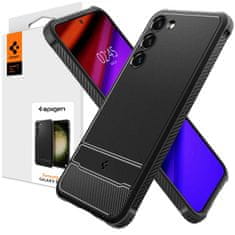 Spigen Spigen Rugged Armor telefon védő tok Samsung Galaxy S23 matt fekete színűre