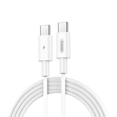 REMAX Marlik USB-C - USB-C kábel 100W 1m fehér (RC-175c) (RC-175c)