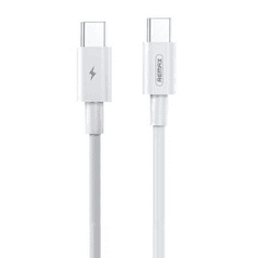 REMAX Marlik USB-C - USB-C kábel 100W 2m fehér (RC-183c) (RC-183c)