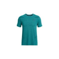 Under Armour Póló kiképzés türkiz M Seamless Grid