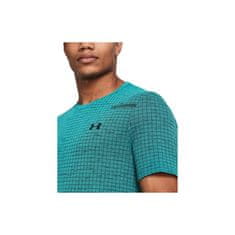 Under Armour Póló kiképzés türkiz M Seamless Grid