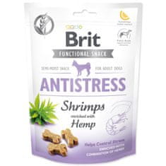 Brit Care Dog Funkcionális Snack Antistressz garnélarák 150g