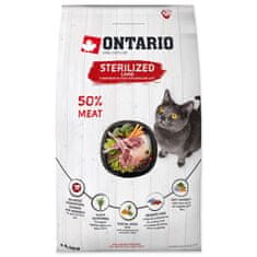 Ontario Cat Sterilizált bárány 6,5kg