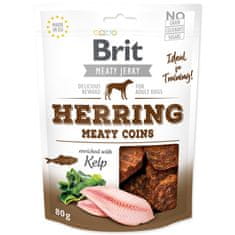 Brit Jerky Húsos hering, kerek 80g