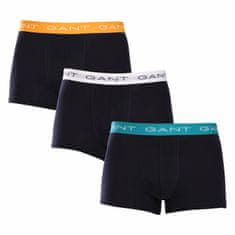 Gant 3PACK kék férfi boxeralsó (902413003-779) - méret XXL