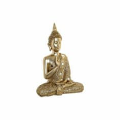 NEW DKD Home Decor Golden Buda gyanta dekoratív figura (29 x 14 x 40,5 cm)