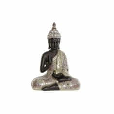 NEW DKD Home Decor Bézs barna Buddha gyanta dekoratív figura (26 x 12 x 35 cm)