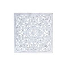 NEW Fali dekoráció DKD Home Decor MDF Fehér Mandala (60 x 2 x 60 cm)