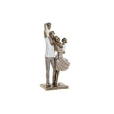 NEW DKD Home Decor Arany gyanta modern családi figura (14 x 8,5 x 29,5 cm)