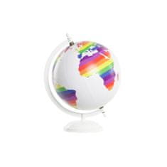 NEW DKD Home Decor Globe fém színes PVC városi dekorációs figura (20 x 18 x 28 cm)