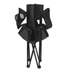 Malatec Turisztikai összecsukható szék fekete karfával