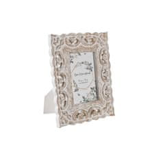 NEW DKD Home Decor Kristal Fehér fa MDF Shabby Chic fotókeret (20 x 1,5 x 25 cm)