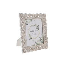 NEW DKD Home Decor Kristal fehér fa MDF Shabby Chic fotókeret (30 x 1,5 x 35 cm)