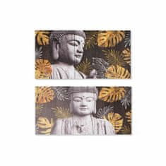 NEW DKD Home Decor Buddha Keleti (80 x 1,8 x 40 cm) (2 db)