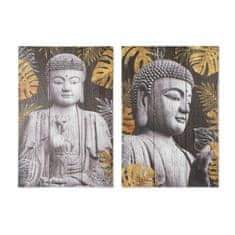 NEW DKD Home Decor Buddha Keleti (60 x 2,3 x 90 cm) (2 db)