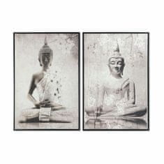 NEW DKD Home Decor Buddha Oriental 63 x 4,5 x 93 cm (2 db)