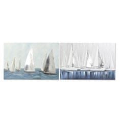 NEW DKD Lakberendezés Yacht Mediterrán (120 x 2,8 x 80 cm) (2 db)