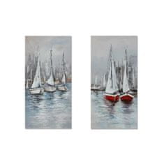 NEW DKD Lakberendezés Yacht Mediterrán (60 x 2,8 x 120 cm) (2 db)