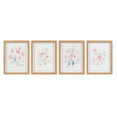 NEW DKD Home Decor Flori (30 x 2,5 x 40 cm) (4 db)