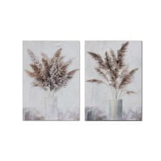 NEW DKD Home Decor Pampas festmény (50 x 2,6 x 70 cm) (2 db)