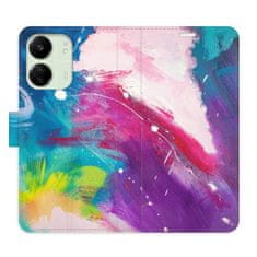 iSaprio Abstract Paint 05 flip tok Xiaomi Redmi 13C