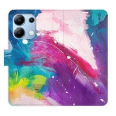 iSaprio Abstract Paint 05 flip tok Xiaomi Redmi Note 13