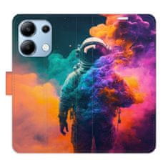 iSaprio Astronaut in Colours 02 flip tok Xiaomi Redmi Note 13