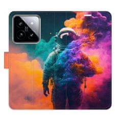 iSaprio Astronaut in Colours 02 flip tok Xiaomi 14