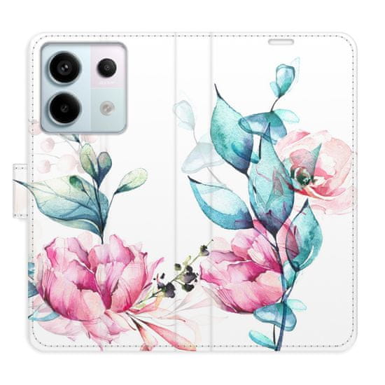 iSaprio Beautiful Flower flip tok Xiaomi Redmi Note 13 Pro+ 5G