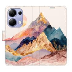 iSaprio Beautiful Mountains flip tok Xiaomi Redmi Note 13 Pro