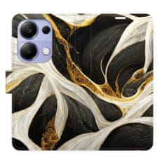 iSaprio BlackGold Marble flip tok Xiaomi Redmi Note 13 Pro