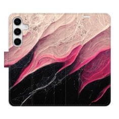 iSaprio BlackPink Marble flip tok Samsung Galaxy S24