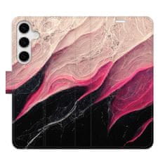 iSaprio BlackPink Marble flip tok Samsung Galaxy S24+