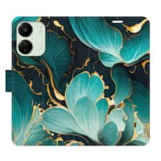 iSaprio Blue Flowers 02 flip tok Xiaomi Redmi 13C