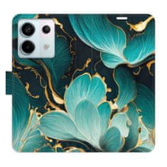 iSaprio Blue Flowers 02 flip tok Xiaomi Redmi Note 13 Pro+ 5G