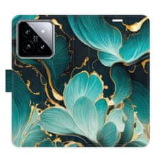 iSaprio Blue Flowers 02 flip tok Xiaomi 14